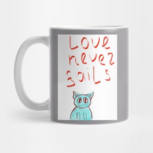 love never fails Mug